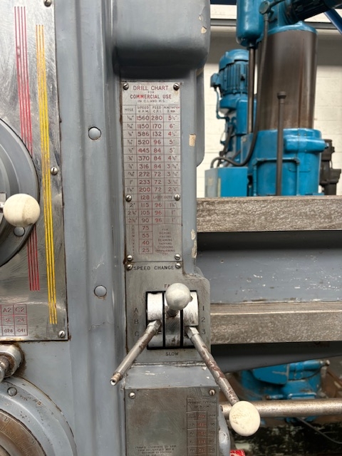 Kitchen & Walker E2 4'6" Radial Drill - Image 6